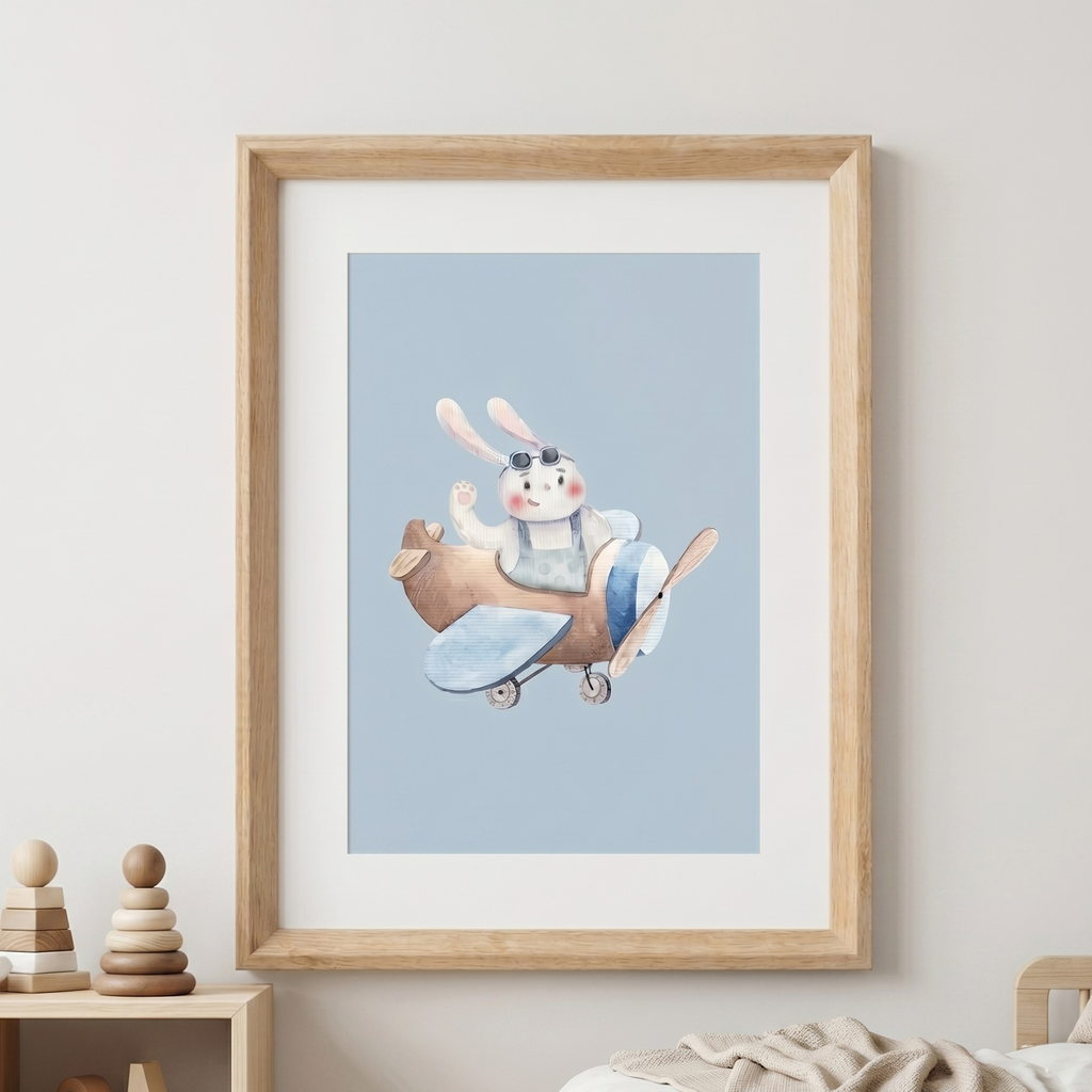 Pequeño Aviador - Cuadro infantil
