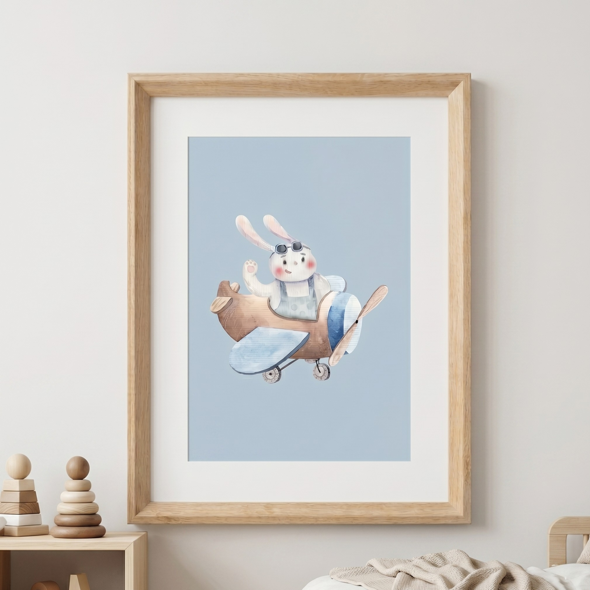 Pequeño Aviador - Cuadro infantil