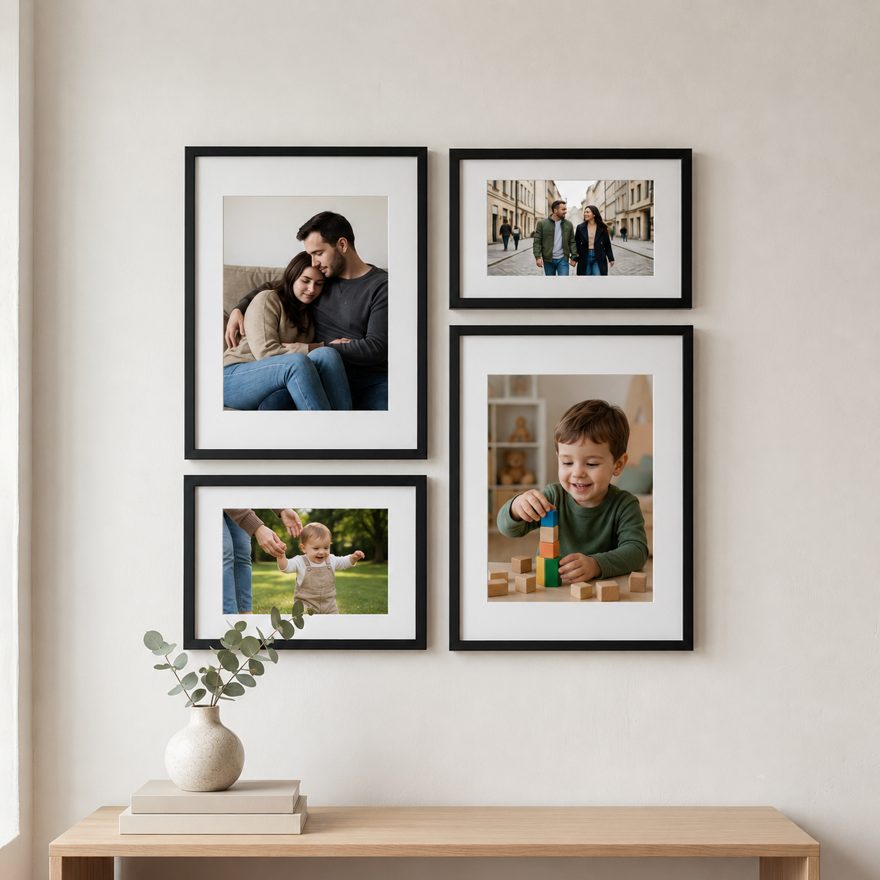 Galería Familiar de Cuadros Decorativos Personalizados