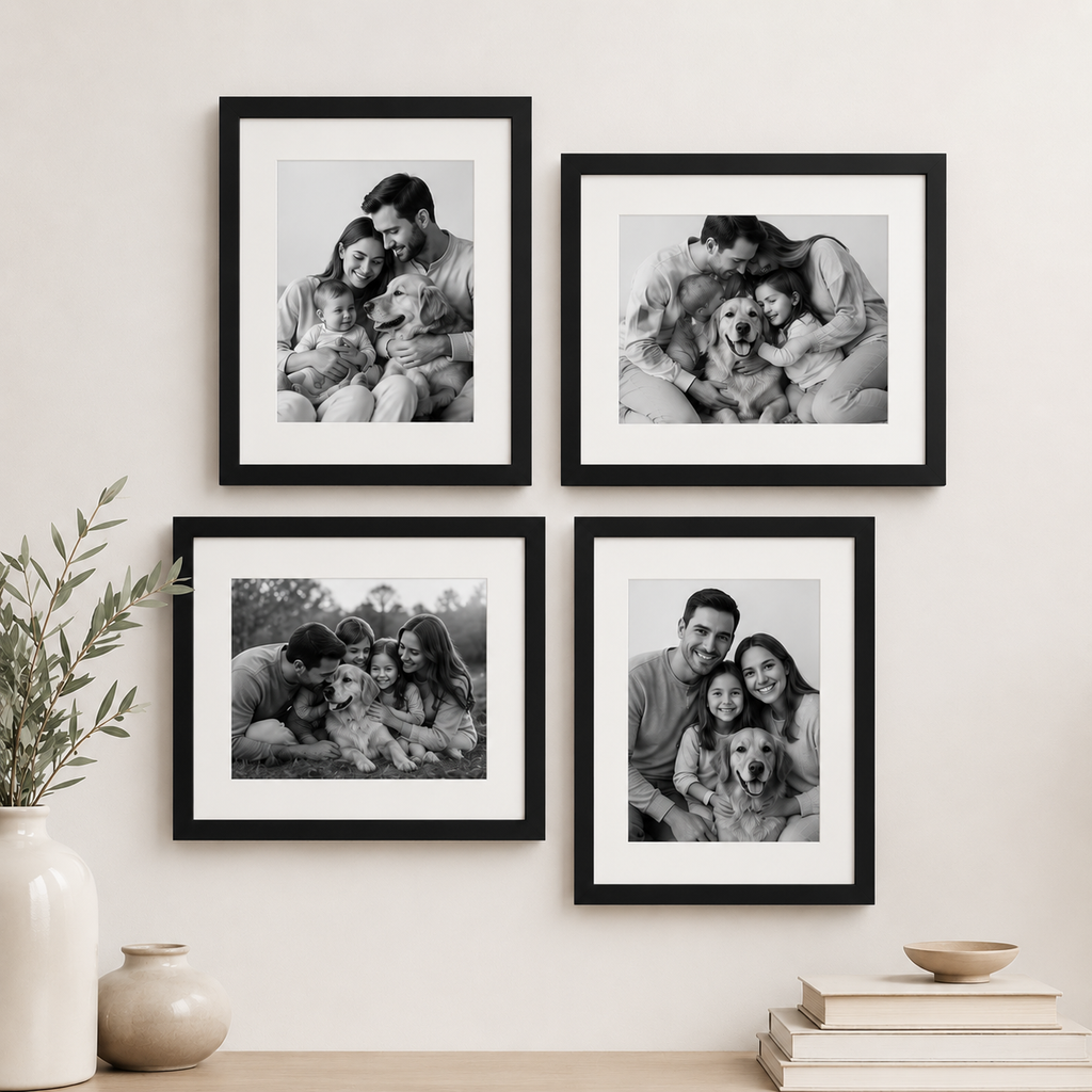Cuadros Decorativos Modernos  | 4 Piezas A3