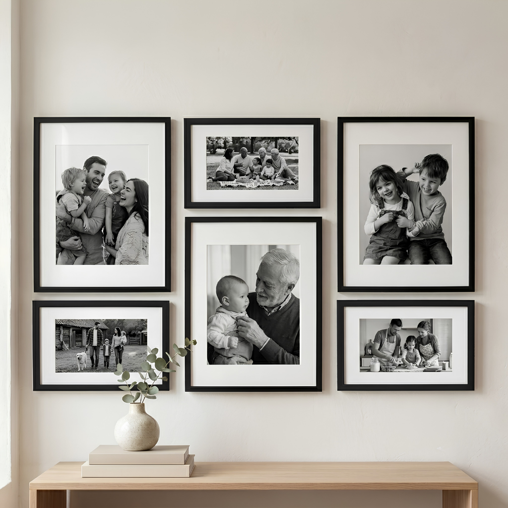Galería familiar de cuadros decorativos personalizados