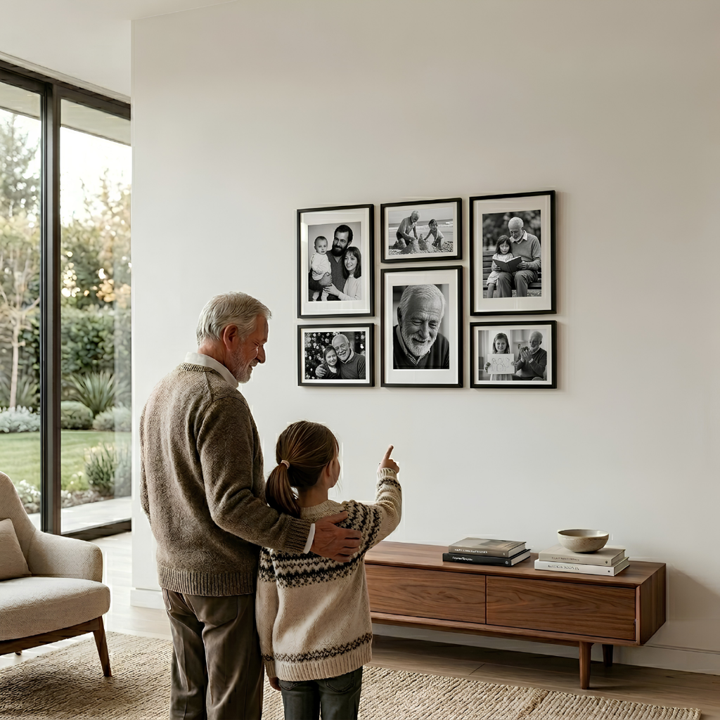 Galería familiar de cuadros decorativos personalizados